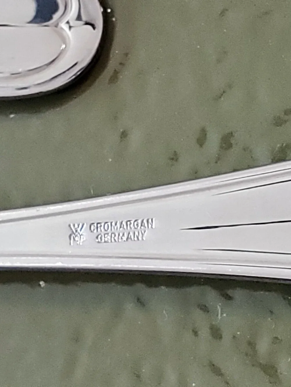 WMF Set 6 Cromargan Germany 18/10 Stainless Steel Coffee Spoons, Vintage, MCM